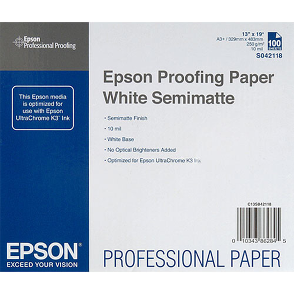 Proofing Semimatte Paper