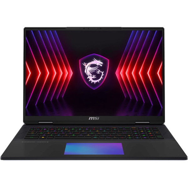 MSI Laptop Titan 18 HX AI A2XWJG 18" UHD+ [U9-285HX | 96GB | 3x2TB SSD M.2 | Nvidia GeForce RTX 5090 24GB | Win 11 Pro | 2Y] / 9S7-182421-098