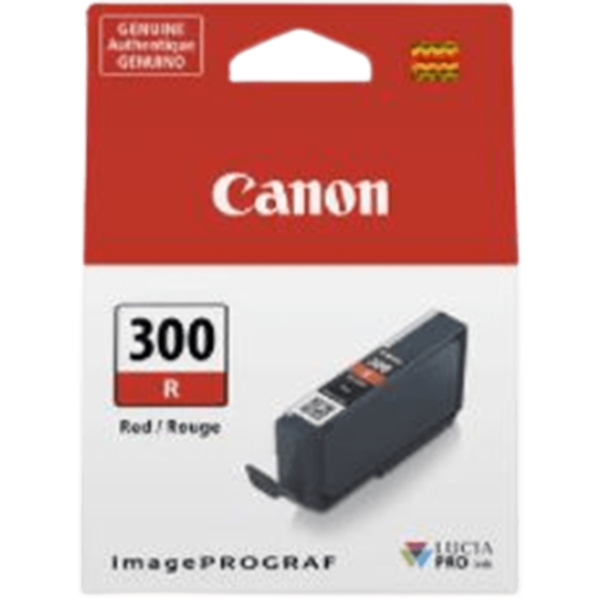 CANON Ink Cartridge PFI-300 Matt Red [14ml] | 4199C001 - Image 2