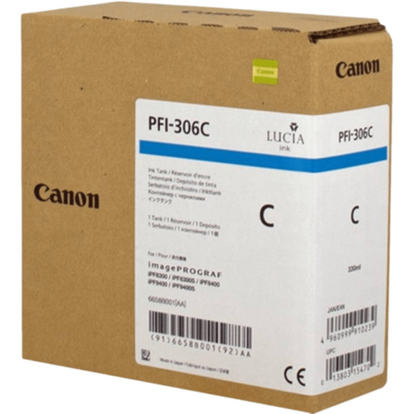 CANON Ink PFI-306 Cyan | 6658B001