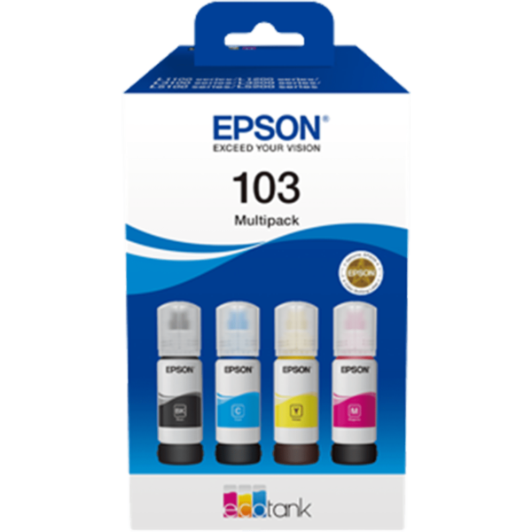 EPSON Ink 103 EcoTank 4-Color Multi | C13T00S64A