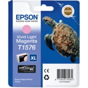 EPSON Ink T1576 Vivid Light Magenta | C13T15764010