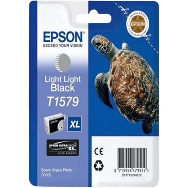 EPSON Ink T1579 Light Black | C13T15794010