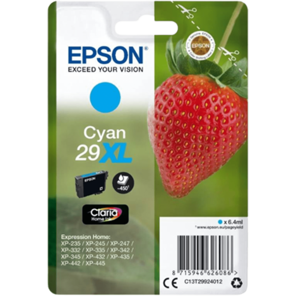 EPSON Ink 29XL Cyan | C13T29924012