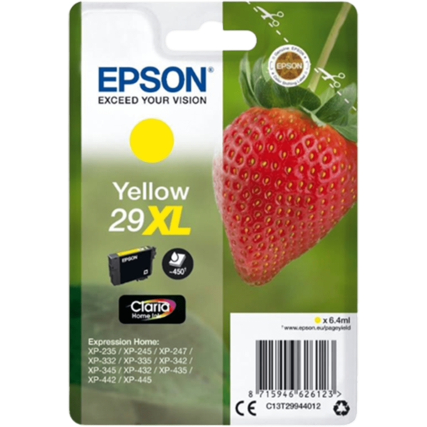 EPSON Ink 29XL Yellow | C13T29944012