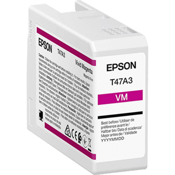EPSON Singlepack UltraChrome Pro 10 Vivid Magenta - C13T47A300