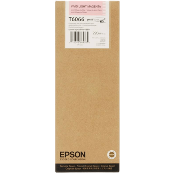 EPSON Ink T6066 Light Magenta | C13T606600 - Image 2