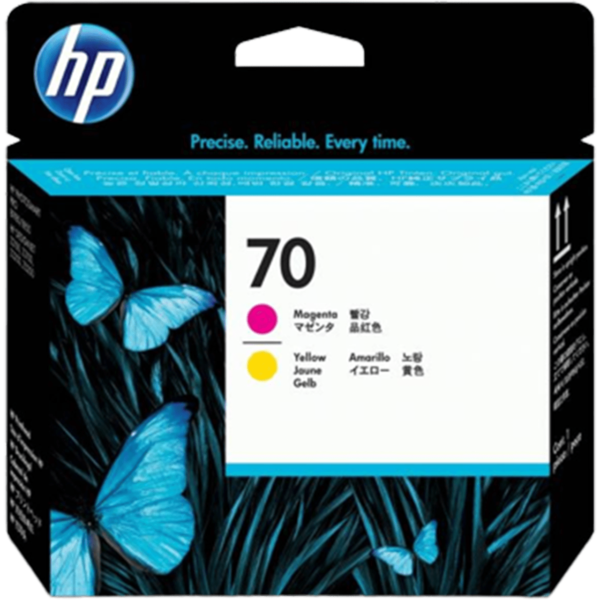 HP Printhead 70 Magenta / Yellow | C9406A