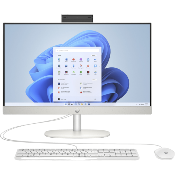HP All in One PC 24-cr0002nv 23.8" FHD [R7-7730U | 16GB | 512GB SSD M.2 | Win 11 Home | 2Y] / 8B5B0EA