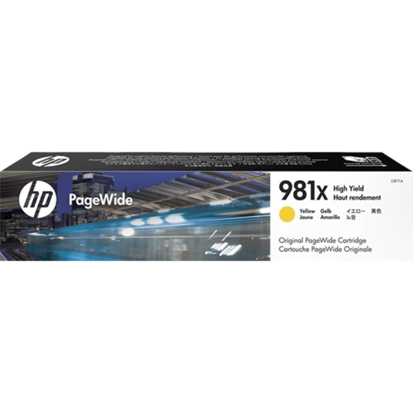 HP Ink 981X Yellow | L0R11A