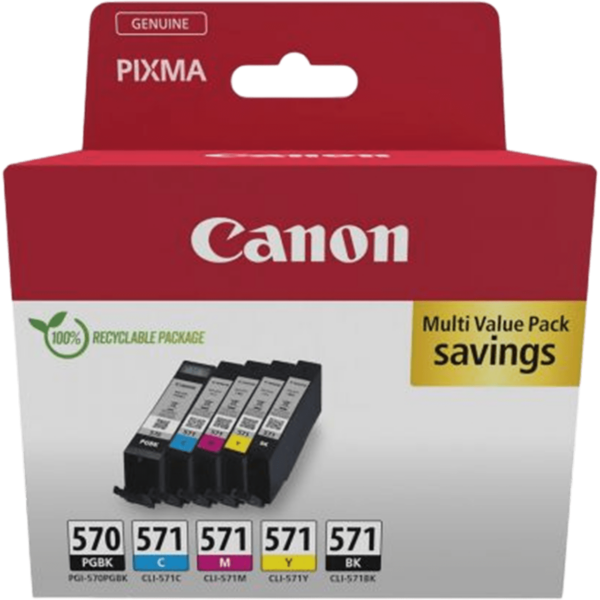CANON Ink PGI-570/CLI-571 PGBKCMYBK M | 0372C006