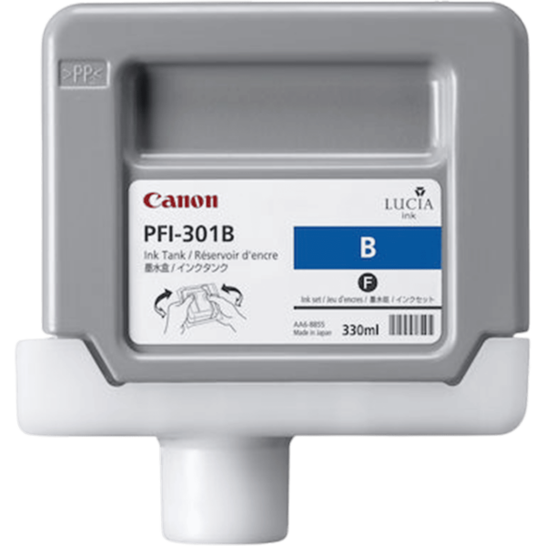 CANON Ink PFI-301B Blue 330ml | 1494B001 - Image 2