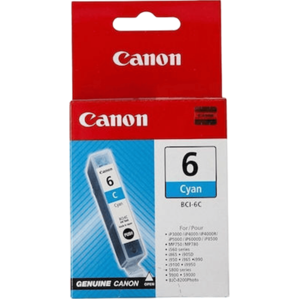 CANON Ink BCI-6 Cyan AB | 4706A002 - Image 2