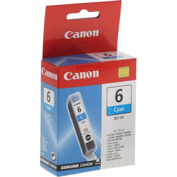 CANON Ink BCI-6 Cyan AB | 4706A002 - Image 4