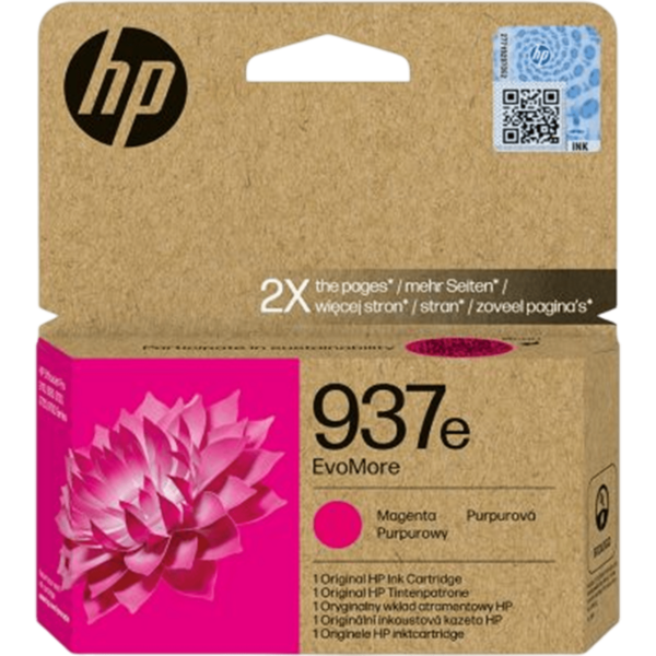 HP Ink 937e EvoMore Magenta | 4S6W7NE