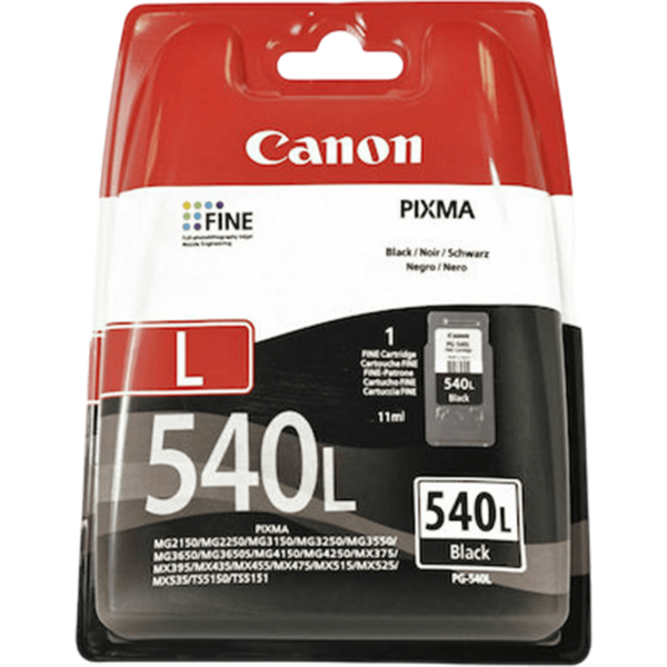 Canon Ink PG-540L Jet Black | 5224B011-5224B001