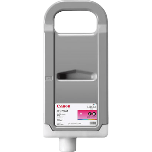 Ink Pingment Canon PFI-706M Magenta HC 700ml | 6683B001 - Image 6