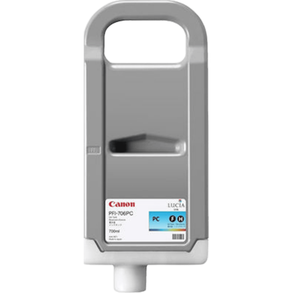 CANON Ink PFI-706PC Photo Cyan HC 700ml | 6685B001 - Image 4