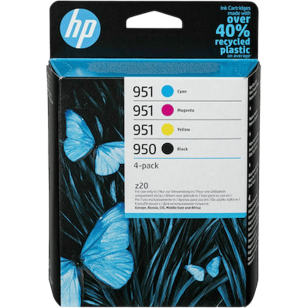 HP Ink 950 |951 Original Black Cyan Magenta Yellow 4 pc[s] | 6ZC65AE - Image 2