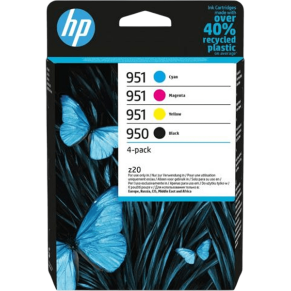 HP Ink 950 |951 Original Black Cyan Magenta Yellow 4 pc[s] | 6ZC65AE