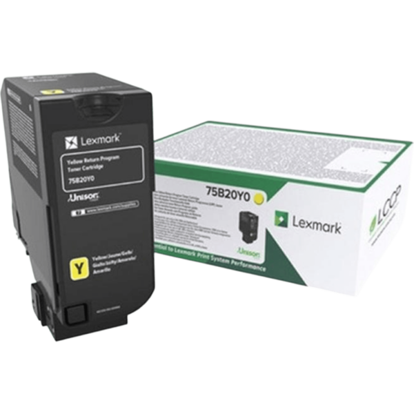 LEXMARK Toner Yellow | 75B20Y0