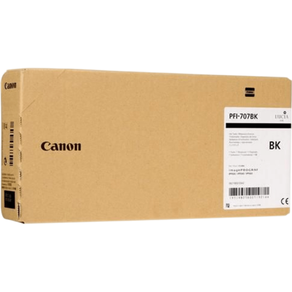 CANON Ink Tank PFI-707BK Black 700ml | 9821B001