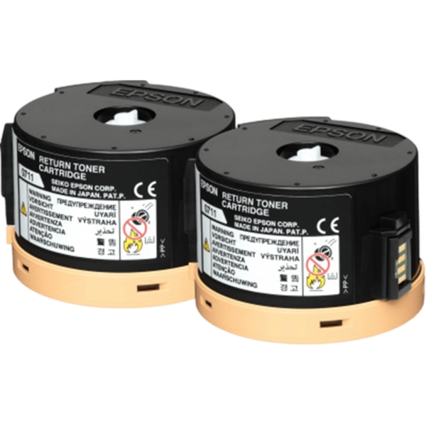 Epson Toner Black Double Pack | C13S050711
