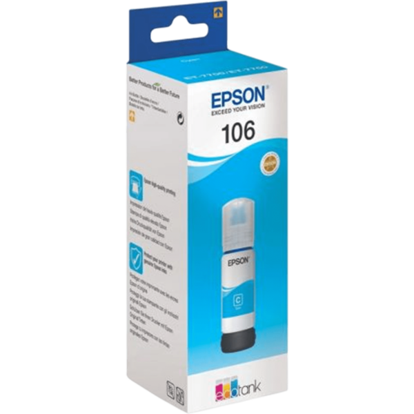 EPSON Ink Bottle Cyan C13T00R140 | C13T00R240
