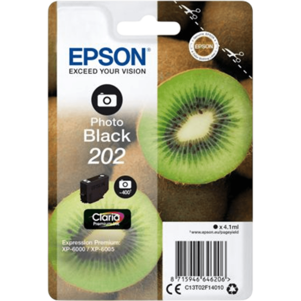 EPSON Ink T02F14 Photo Black | C13T02F14010