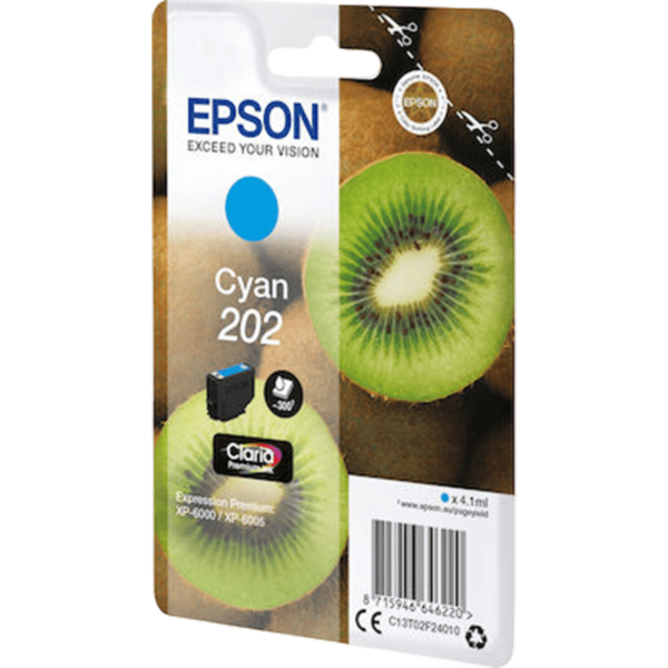 EPSON Ink T02F24 Cyan 4.1 | C13T02F24010 - Image 4