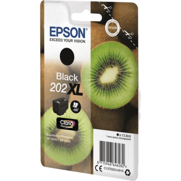 EPSON Ink T02G14 Black XL 13.8ml | C13T02G14010