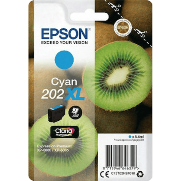 EPSON Ink T02H24 Cyan 8.5ml | C13T02H24010 - Image 2