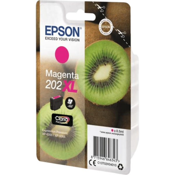 EPSON Ink T02H34 Magenta 8.5ml | C13T02H34010