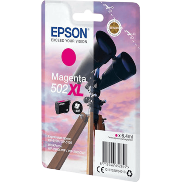 EPSON Ink T02W34 Magenta XL 6.4ml | C13T02W34010 - Image 2