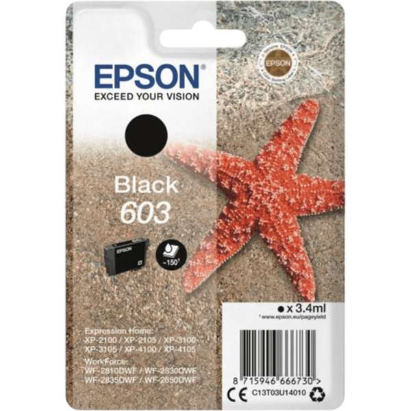EPSON Ink Black | C13T03U14010