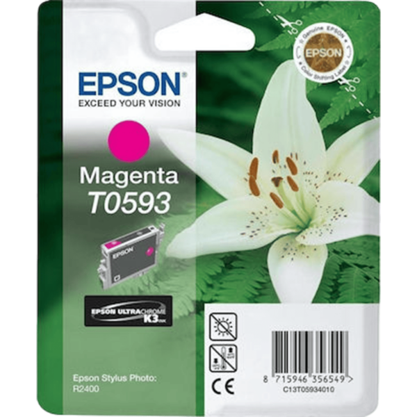 EPSON Ink T0593 Magenta -13ml | C13T05934010 - Image 2