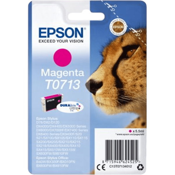 EPSON Ink T0713 Magenta | C13T07134012