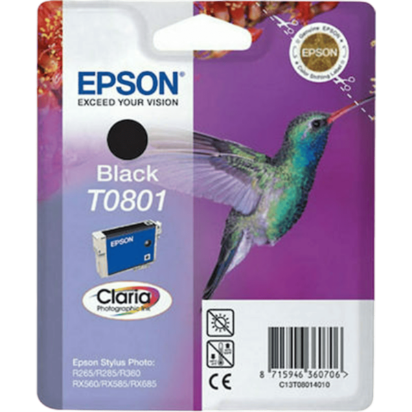 EPSON Ink T0801 Black | C13T08014011 - Image 2