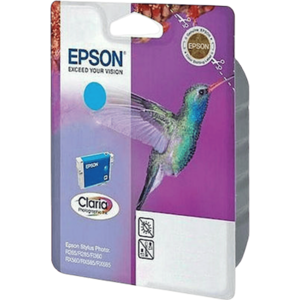 EPSON Ink T0802 Cyan | C13T08024011 - Image 3