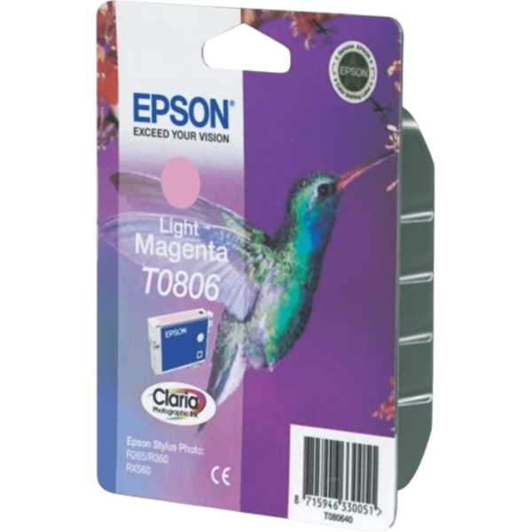 EPSON Ink T0806 Light Magenta | C13T08064011