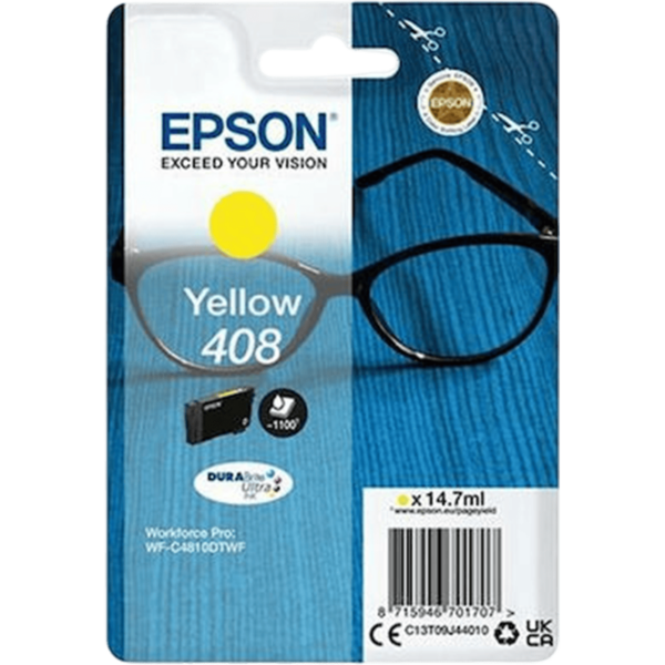 EPSON Ink 408 Yellow 14.7ml | C13T09J44010 - Image 3