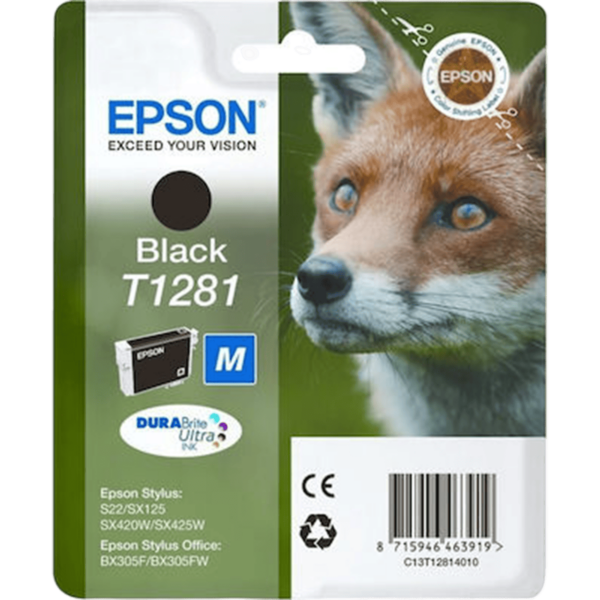 EPSON Ink T1281 Black | C13T12814012 - Image 2