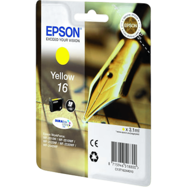 EPSON Ink Cartridge Yellow DuraBright Ultra 16 | C13T16244012 - Image 3