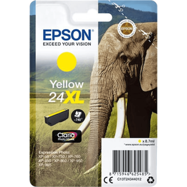 EPSON Ink T243440 Yellow 8.7ml | C13T24344012