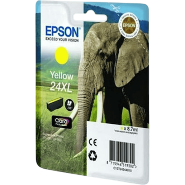 EPSON Ink T243440 Yellow 8.7ml | C13T24344012 - Image 2