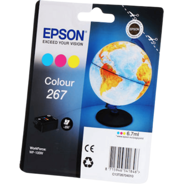 EPSON Ink Cartridge Colour 267 Singlepack | C13T26704010 - Image 3