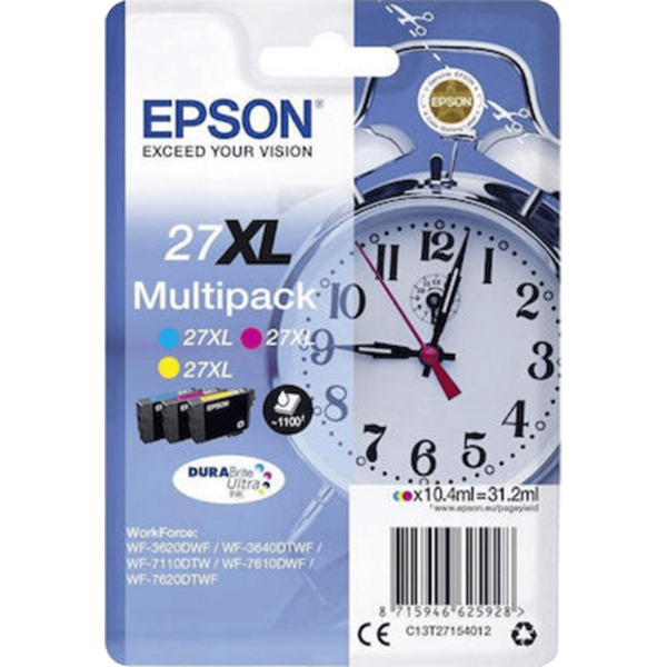 EPSON Ink 27XL 3Colors [C-M-Y] 31.20ml | C13T27154012 - Image 2
