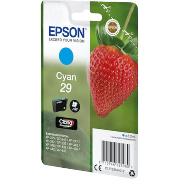 EPSON Ink Cartridge Cyan | C13T29824012 - Image 2