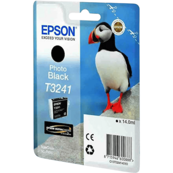 EPSON Ink T3241 Photo Black 14.0 ml | C13T32414010 - Image 3