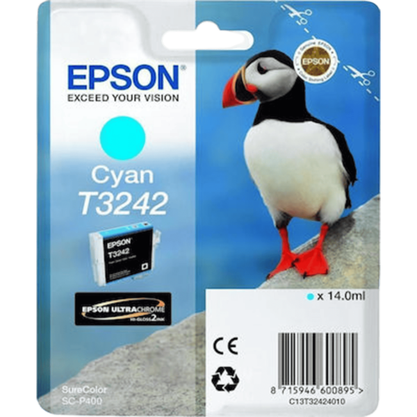 EPSON Ink T3242 Cyan 14.0 ml | C13T32424010 - Image 2